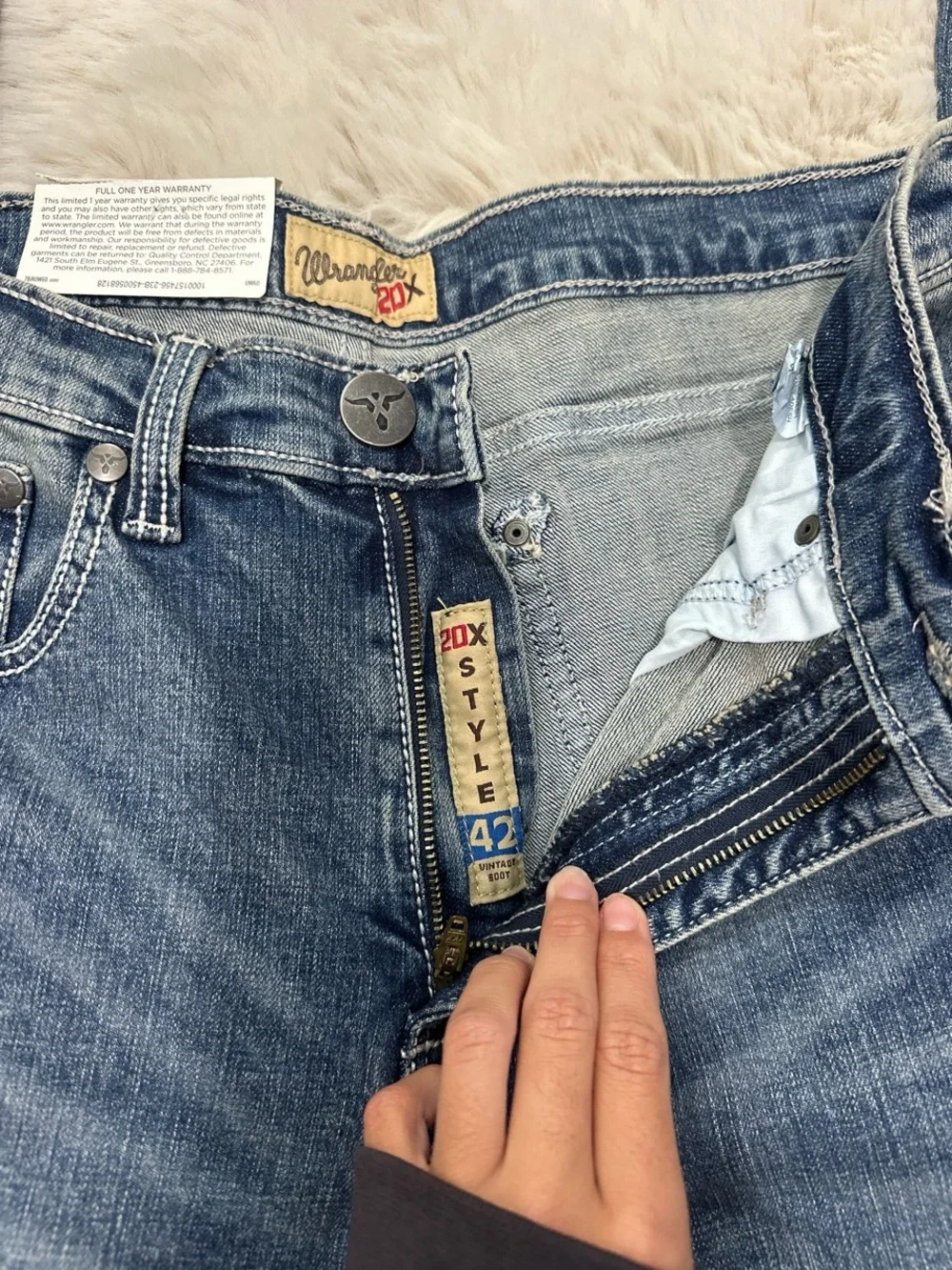 Wrangler 20X Vintage Bootcut Jeans